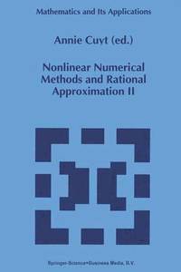 bokomslag Nonlinear Numerical Methods and Rational Approximation II