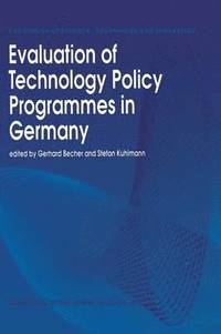 bokomslag Evaluation of Technology Policy Programmes in Germany