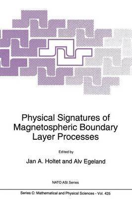 bokomslag Physical Signatures of Magnetospheric Boundary Layer Processes