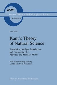 bokomslag Kants Theory of Natural Science