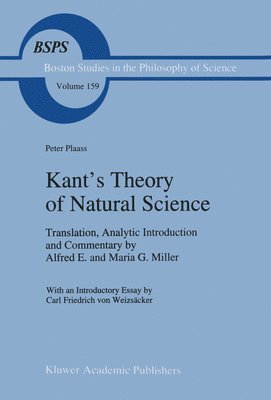 bokomslag Kants Theory of Natural Science