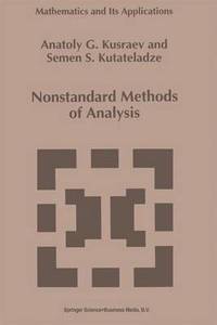 bokomslag Nonstandard Methods of Analysis