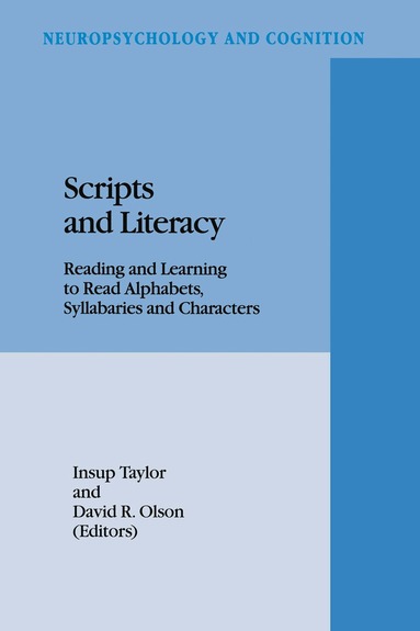 I. Taylor, D.R. Olson - Scripts and Literacy, Häftad