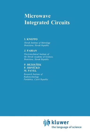 I. Kneppo - Microwave Integrated Circuits, Häftad