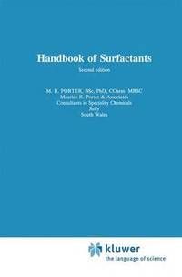 bokomslag Handbook of Surfactants
