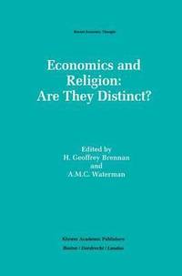bokomslag Economics And Religion: Are They Distinct?