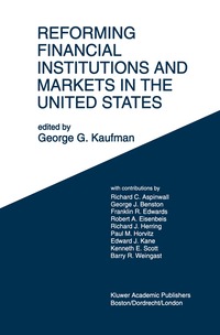 bokomslag Reforming Financial Institutions and Markets in the United States