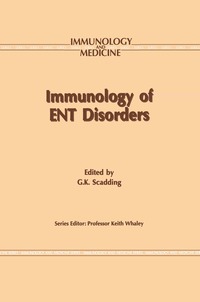 bokomslag Immunology of ENT Disorders