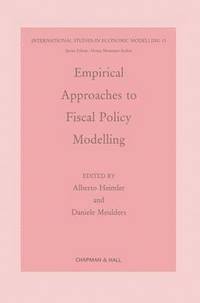 bokomslag Empirical Approaches to Fiscal Policy Modelling