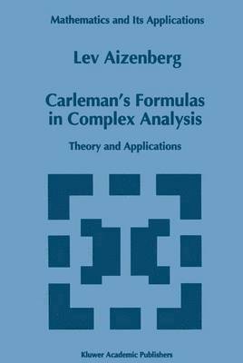 Carlemans Formulas in Complex Analysis 1