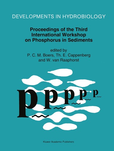 P.C.M. Boers, Th.E. Cappenberg, W. van Raaphorst - Proceedings of the Third International Workshop on Phosphorus in Sediments, Häftad