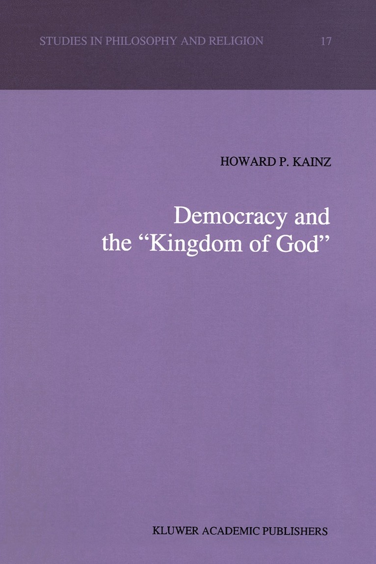 Democracy and the Kingdom of God 1