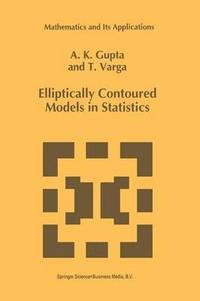 bokomslag Elliptically Contoured Models in Statistics