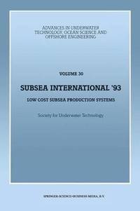 bokomslag Subsea International' 93