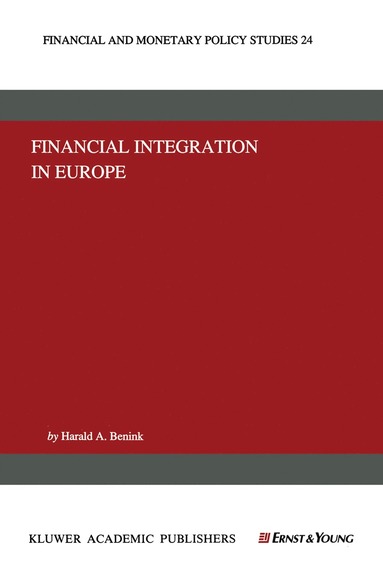 bokomslag Financial Integration in Europe