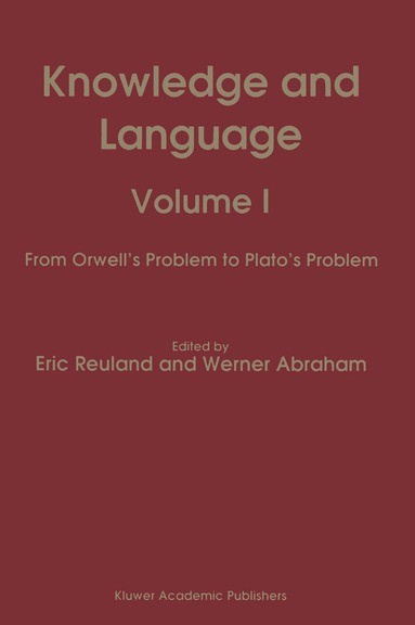 E. Reuland, W. Abraham - Knowledge and Language, Häftad