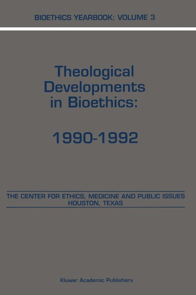 B.A. Lustig, B.A. Brody, H. Tristram Engelhardt Jr., Laurence B. McCullough - Bioethics Yearbook, Häftad