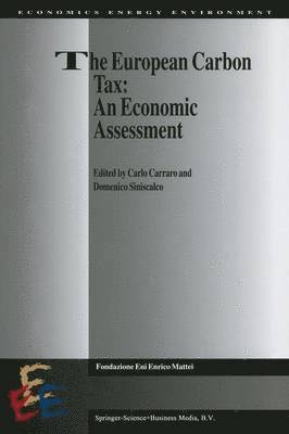 bokomslag European Carbon Tax: An Economic Assessment