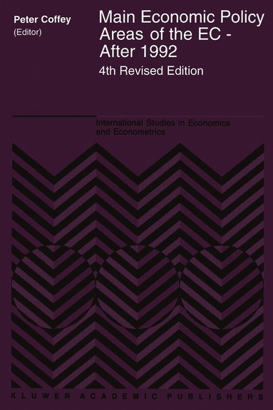 bokomslag Main Economic Policy Areas of the EC - After 1992