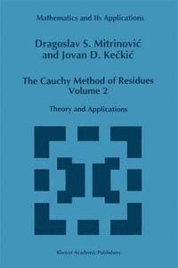 bokomslag The Cauchy Method of Residues
