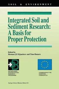 bokomslag Integrated Soil and Sediment Research: A Basis for Proper Protection