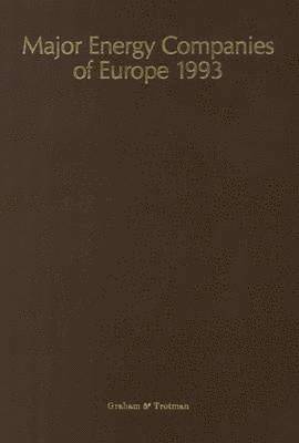 Major Energy Companies of Europe 1993