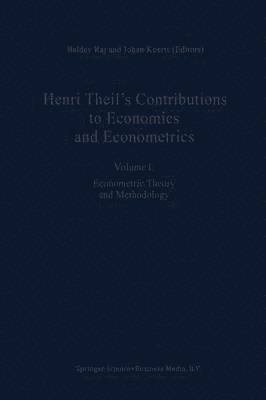 Henri Theil’s Contributions to Economics and Econometrics