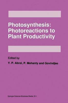 bokomslag Photosynthesis: Photoreactions to Plant Productivity
