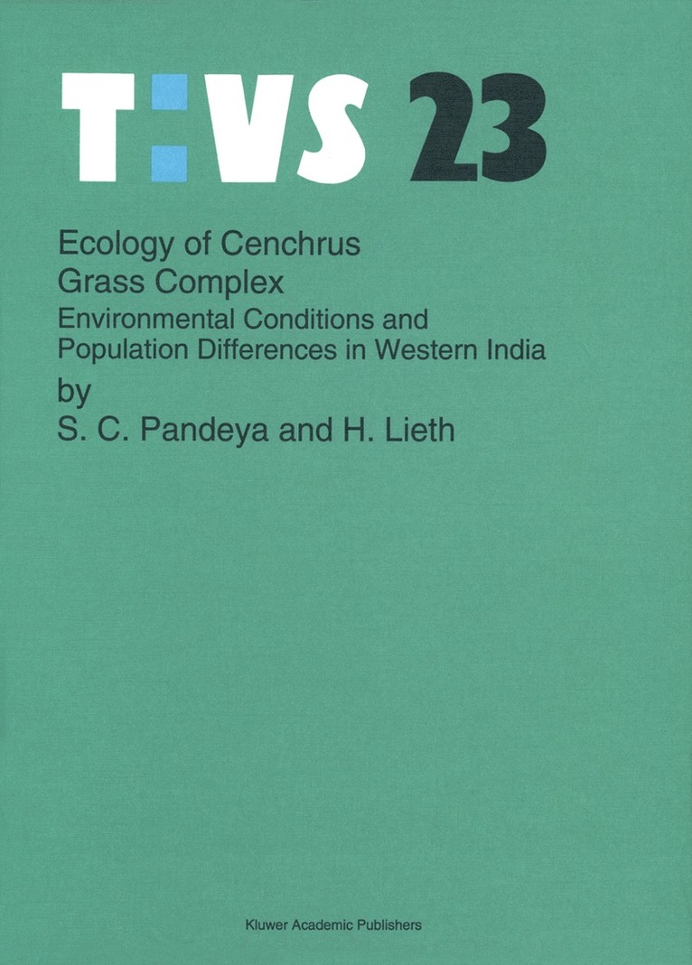S.C. Pandeya, Helmut Lieth, S. C. Pandeya - Ecology of Cenchrus grass complex, Häftad