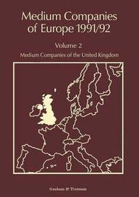 bokomslag Medium Companies of Europe 1991/92