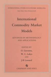 bokomslag International Commodity Market Models