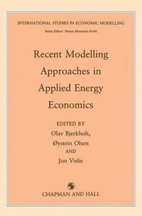 bokomslag Recent Modelling Approaches in Applied Energy Economics