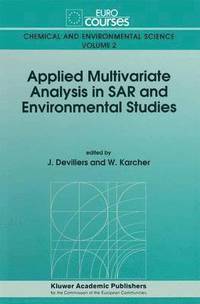 bokomslag Applied Multivariate Analysis in SAR and Environmental Studies
