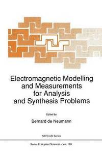 bokomslag Electromagnetic Modelling and Measurements for Analysis and Synthesis Problems