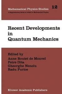 bokomslag Recent Developments in Quantum Mechanics