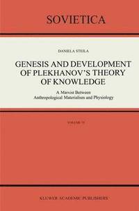bokomslag Genesis and Development of Plekhanov's Theory of Knowledge