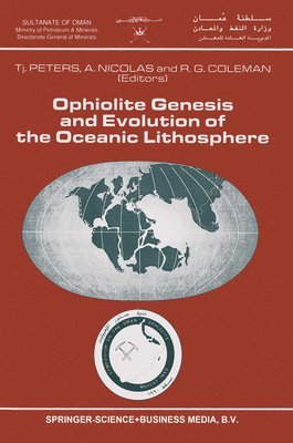 Ophiolite Genesis and Evolution of the Oceanic Lithosphere 1