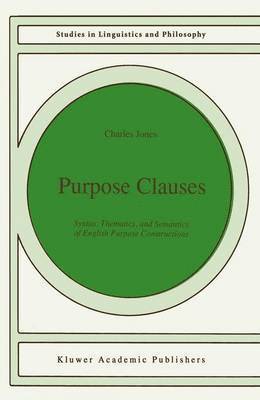 bokomslag Purpose Clauses