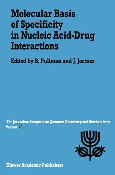 bokomslag Molecular Basis of Specificity in Nucleic Acid-Drug Interactions