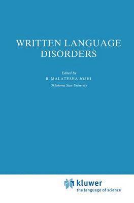 bokomslag Written Language Disorders