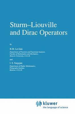 bokomslag SturmLiouville and Dirac Operators