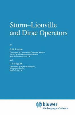 SturmLiouville and Dirac Operators 1