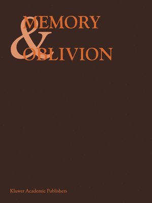 bokomslag Memory & Oblivion