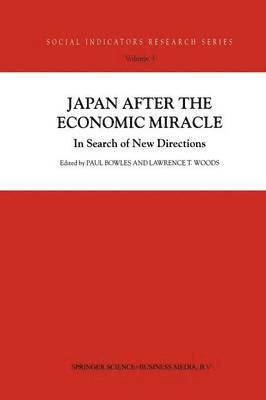 Japan after the Economic Miracle 1