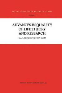 bokomslag Advances in Quality of Life Theory and Research