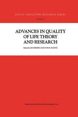 Advances in Quality of Life Theory and Research 1