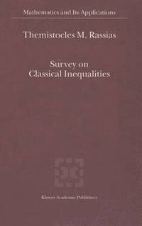 bokomslag Survey on Classical Inequalities