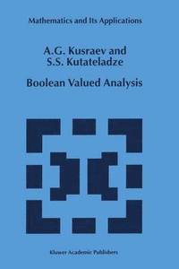 bokomslag Boolean Valued Analysis