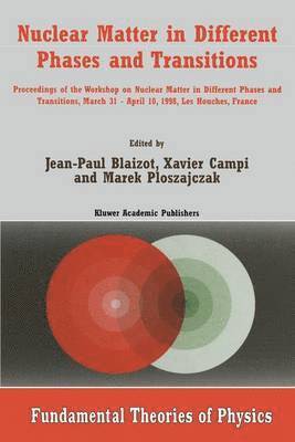 Nuclear Matter in Different Phases and Transitions 1