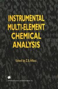 bokomslag Instrumental Multi-Element Chemical Analysis